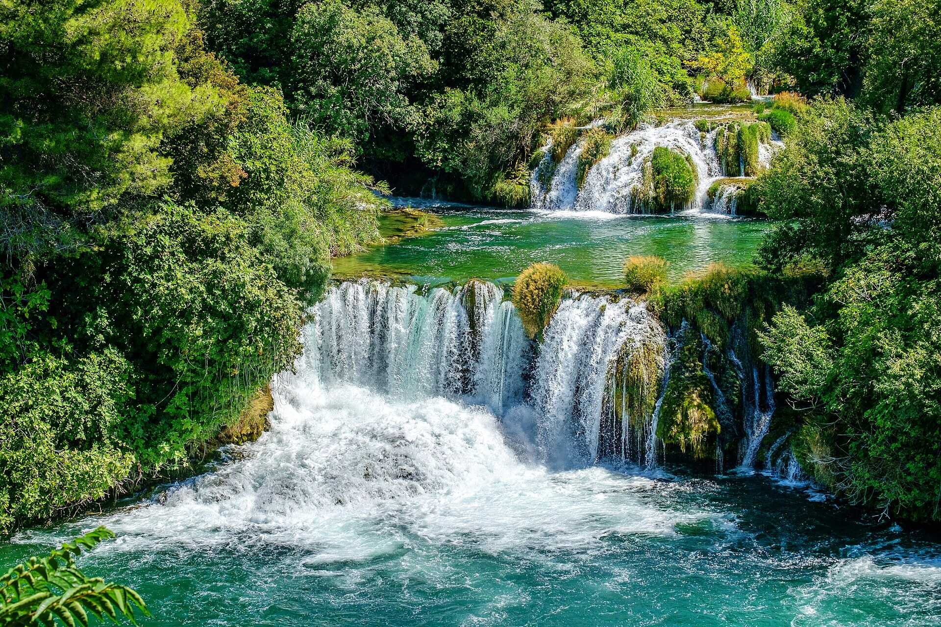 Skradinski buk, les cascades du parc national de Krka