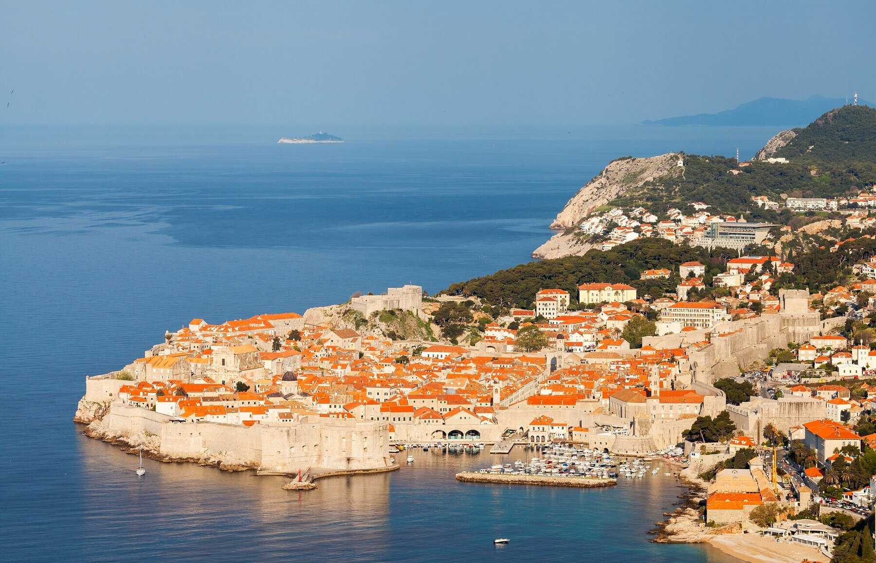 La vieille ville de Dubrovnik et ses remparts